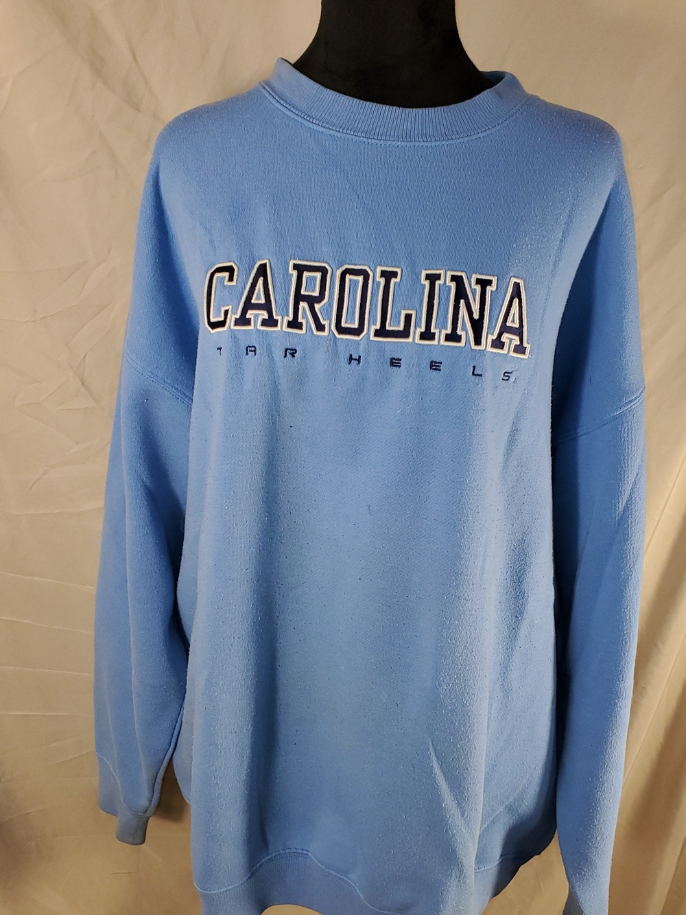 Carolina Tar Heels Perrin Wear Light Blue Crewneck Sweatshirt - XL